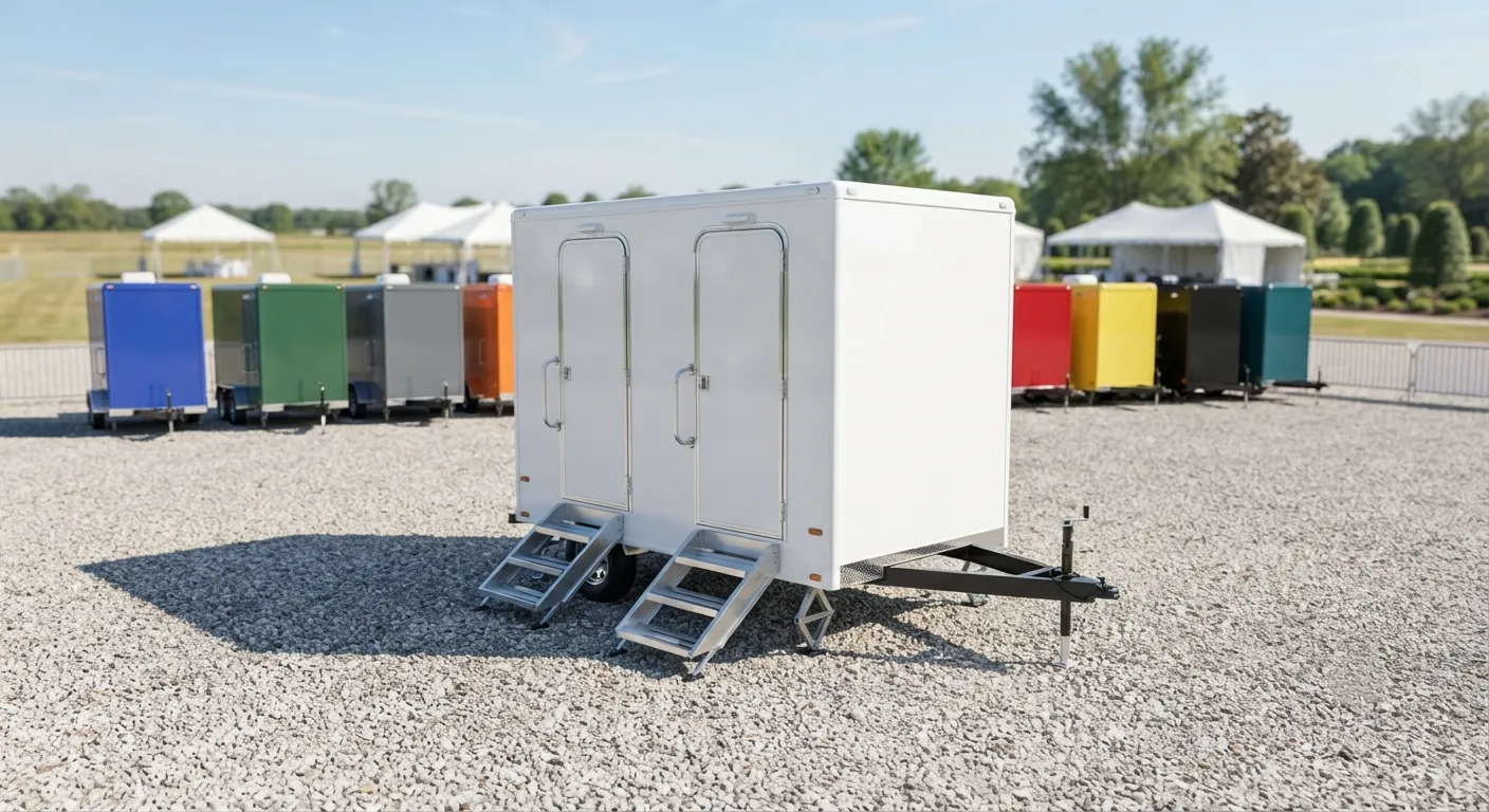 Restroom trailer rental in Jackson, MS