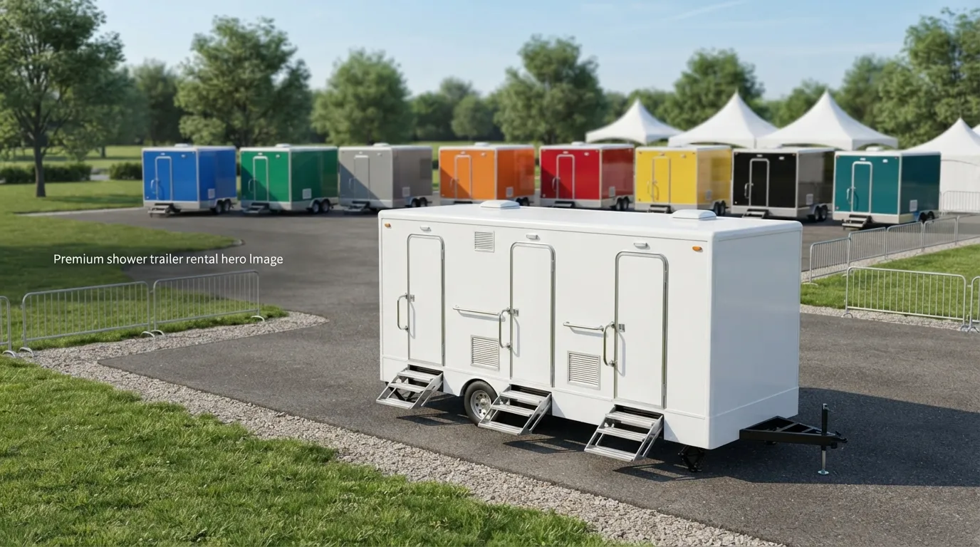 Shower trailer rental in Jackson, MS